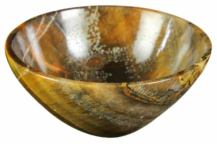 Polished Tiger's Eye Bowl #153179